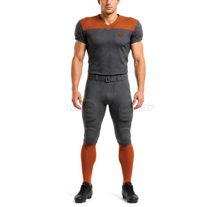 Conjunto de Uniforme de Fútbol Americano Personalizado, Jersey Transpirable de Alto Rendimiento y Pantalones Acolchados para Entrenamiento, Práctica y Día de Juego - Product Image 4