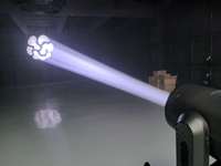Projecteur à tête mobile LED professionnel 250W BSW 5000K Lumière du jour Activé par le son/DMX512 IP33 pour scène Événement Club KTV Disco Église