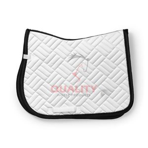 Durable Deluxe english <b>saddle</b> pad breathable soft fabric design comfortable fit lightweight structure suitable for everyday - Product Image 1