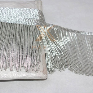 พู่ลวดลายเส้นด้ายดีไซน์พิเศษ สีพื้น พู่ลวดลายเส้นด้ายน้ำหนักเบา - Product Image 3