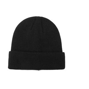 Unisex Winter <b>Beanies</b> Men's Thickened Fleece Knitted Hat <b>Waterproof</b> Fabric Warm Solid Color Elastic Ear Design for Outdoor - Product Image 2