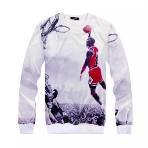 Sweat-shirt en polyester de haute qualité pour hommes, vente en gros pas chère, streetwear, équipe sportive personnalisée, impression par sublimation vierge pour l'automne - Product Image 4