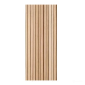 Paneles de Madera Maciza, Paneles de Listones de Madera Maciza Flexibles, Paneles Decorativos 3D para Puertas de Armarios, Decoración de Paredes Interiores del Hogar - Product Image 1