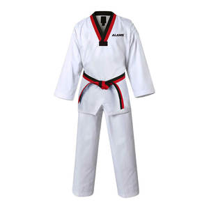 Uniforme de Taekwondo d'arts martiaux professionnel de haute qualité, kimono durable de Jiu Jitsu, uniforme de Taekwondo - Product Image 1