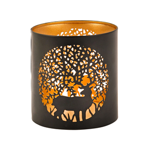 Metal Cutout Square Votive Tea Light Holder - Product Image 5