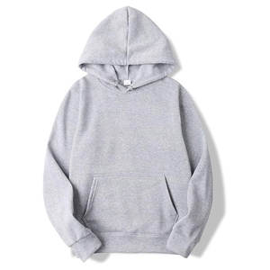 Sweat-shirt à capuche pour homme, coupe slim oversize, 500 g/m², épais, manches longues, tricot uni, pull d'hiver, XS, en polaire - Product Image 1