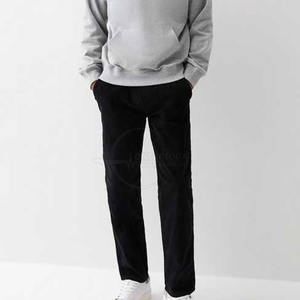 Pantalones de pana informales para hombre superventas, forro polar ligero cómodo con diseño Simple, patrón recto, estilo moderno - Product Image 5