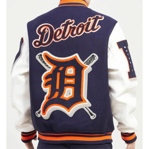 Chaqueta Bomber Universitaria Personalizada con Mangas de Lana y Cuero, Chaqueta de Invierno de Alta Calidad con Cierre de Cremallera, Tallas Grandes Disponibles - Product Image 3