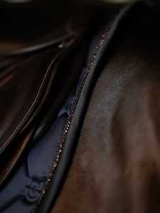 Ensemble de tapis de selle de dressage assorti, matériau écologique, couleur et logo personnalisés, sublimation de haute qualité, couvertures pour chevaux. - Product Image 2