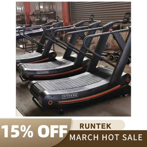 Marcia vendita C04 manuale tapis roulant meccanico palestra e uso domestico senza elettricità necessaria curvo per correre da Jogging a piedi - Product Image 6