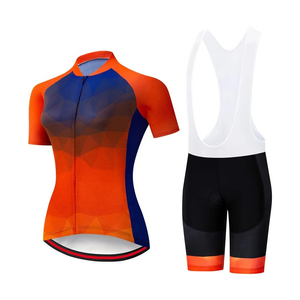 Vêtements de sport 100% Polyester cyclisme uniforme personnalisé cyclisme uniforme top vente cyclisme maillot et court - Product Image 4