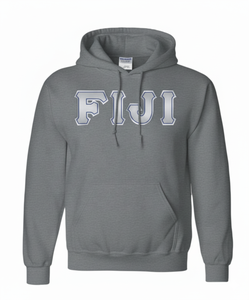 OEM / ODM Custom Fraternity Greek Letter Knitted 100% Cotton Anti-Pilling Sportswear <b>Hoodie</b> Custom Color Fabric Pullover - Product Image 6