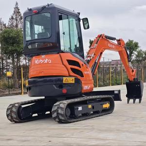 Mini-excavatrice Kubota U20-3 |   Excavatrice compacte à bras zéro de 2 tonnes pour la construction et l'aménagement paysager - Product Image 1
