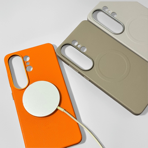 Funda Oficial de Cuero Vegano para Teléfono <span class=keywords><strong>Samsung</strong></span> <span class=keywords><strong>Galaxy</strong></span> S26 S25 S24 S23 Ultra, Protección de Lente Completa, Funda Original con Caja - Product Image 4