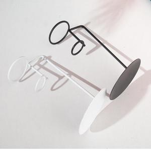 ที่ใส่ไอศกรีมแบบเหล็กทำจากโลหะสีดำขัดเงาเหมาะสำหรับงานปาร์ตี้และงานแต่งงานในร้านค้า - Product Image 1