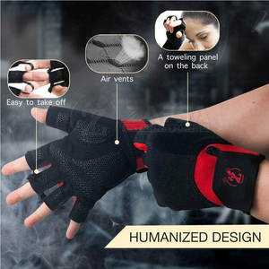 2024 gants d'entraînement en cuir respirant à séchage rapide de haute qualité pour hommes gants de Fitness pour l'haltérophilie et le sport - Product Image 5