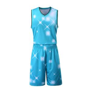 Concevez votre propre uniforme de basket-ball avec logo, prix de gros, vente chaude, uniforme de basket-ball 100% polyester - Product Image 1