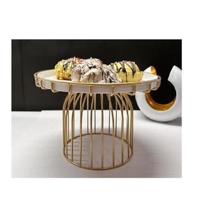 Rabeh-Soporte de metal para tartas con cristales colgantes, forma redonda ecológica, de primera calidad, personalizable, de tamaño y color de la India, de tamaño personalizado, De La India, de color, de tamaño, de la calidad superior - Product Image 1