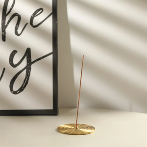 Hương Stick chủ Brass nhỏ đồng incent thép <span class=keywords><strong>inscence</strong></span> <span class=keywords><strong>Burner</strong></span> tùy chỉnh thiết kế chào đón - Product Image 4