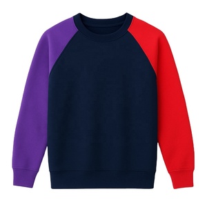 Sudadera con estilo de béisbol de ajuste holgado a la moda, moda informal diaria, 100% algodón, personalizado, de gran tamaño, Retro, liso, teñido, forrado, transpirable - Product Image 1