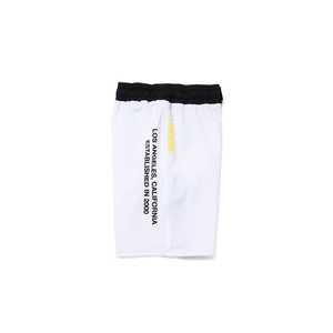 Shorts de sport en molleton français avec cordon de serrage, haute qualité, coupe ajustée, noir, personnalisable, arts martiaux, unisexe, logo sur mesure - Product Image 5