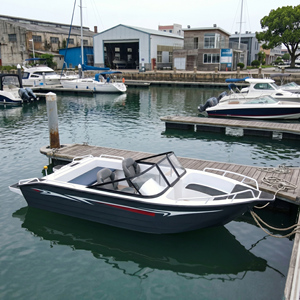 <span class=keywords><strong>Bateau</strong></span> en aluminium soudé modèle 2026 de 4,8 m (15,7 pi) à coque haute résistance de qualité marine, idéal pour la pêche et l'exploration côtière et lacustre - Product Image 3