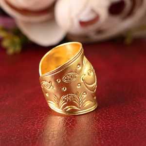 Latest Design Boho Fish <b>Ring</b> Boho Brass <b>Ring</b> for Women 18K Gold Plated Animal Wide Band <b>Ring</b> For Wholesale OEM ODM - Product Image 2