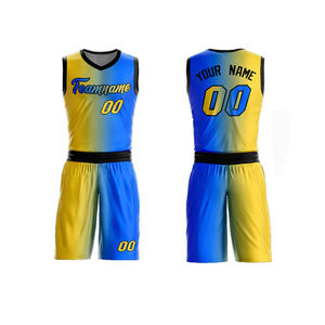 Uniforme de basket-ball unisexe de haute qualité confortable et élégant pour les sports d'été prix de vente entier taille pour hommes et femmes - Product Image 1