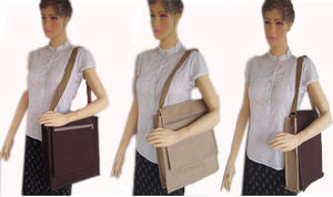 Bolso de mano cruzado Tyvek ecológico con logotipo personalizado, bolso de mano de yute biodegradable vintage geométrico a la moda, regalo promocional reutilizable para - Product Image 4