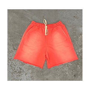 กางเกงขาสั้นผู้ชายผ้ายืดเอวสูงและกระเป๋าข้างแห้งเร็วระบายอากาศได้ดีกางเกงขาสั้นซักได้ดี - Product Image 5