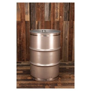 Tambores de metal de acero de cabeza apretada de 200L y 210L, barril de aceite redondo de almacenamiento de gasolina, capacidad de 55 galones reciclable - Product Image 1