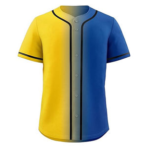 Service OEM Maillot de baseball sublimé de bonne qualité Maillot de baseball vert de couleur personnalisée - Product Image 1