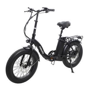 Bicicleta Eléctrica Plegable Mini con Motor Trasero de 48V, Cuadro de Aluminio, Neumático Grueso de 20 Pulgadas, Batería de Litio de 500W, 7 Velocidades, Freno de Disco, Larga Duración - Product Image 1