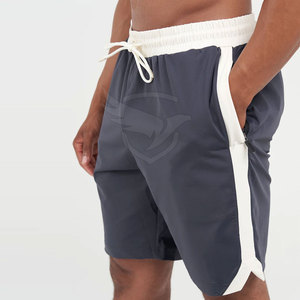 Shorts de sport pour hommes, best-sellers, haute qualité, séchage rapide, 100% coton, uni, décontracté - Product Image 2