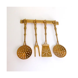 Cuchara de cocina de latón de último diseño, estilo elegante moderno, utensilios de cocina al por mayor, artesanías, el mejor cucharón de latón - Product Image 3