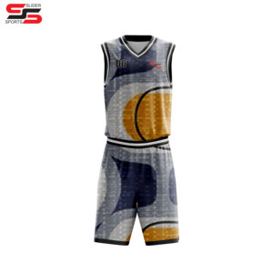 Uniforme de baloncesto impresión sublimada diseño personalizado fabricante Pakistán - Product Image 4