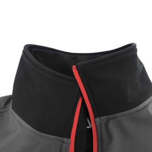 Veste de pluie de printemps décontractée compressible légère imperméable tissu de soie poches zippées logo avant pour voyage et usage quotidien - Product Image 5