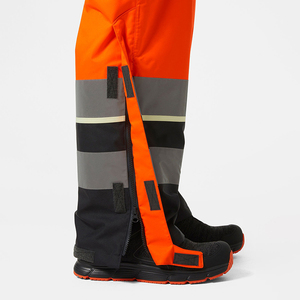 Pantalones de Seguridad Reflectantes ANSI Clase 1 EN ISO 20471 Clase 2 Alta Visibilidad LED Flash Algodón Poliéster Ligero Ropa de Trabajo - Product Image 5