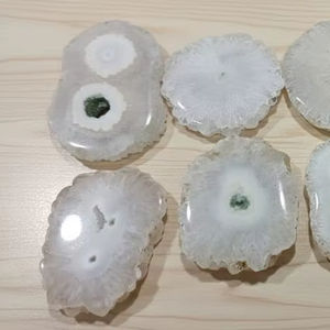 Cuentas de Coral Fósil Rosa Natural, Forma de Tambor Redondo, Fabricación India, Cabujón, Piedras Preciosas Sueltas al por Mayor, 20% de Descuento y Regalo de Año Nuevo - Product Image 5