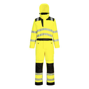 Equipo de Protección Personal, Overol con Bolsillos en el Pecho, Ajuste para Mangas Largas, Ropa de Trabajo de Alta Visibilidad, Traje de una Pieza - Product Image 1