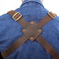 Sac à bandoulière double en cuir véritable fait main, prix bas OEM, toutes saisons, pour hommes/femmes, tendance