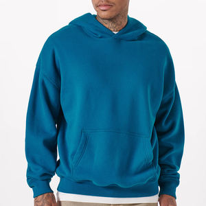 Ropa Deportiva Informal 100% Algodón, Sudadera con Logotipo Personalizado, Sudadera con Capucha Gruesa 100% Algodón para Hombre - Product Image 4