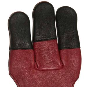 Gants de tir à l'arc d'entraînement en plein air Conception de doigt coupé en cuir de vache pour le sport direct du Pakistan - Product Image 2