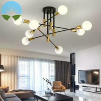 Offre Spéciale Hôtel Restaurant Décoration Moderne Décoratif Pendentif Lumière Cuisine Îlot Plusieurs Têtes Led Lustre Lumière