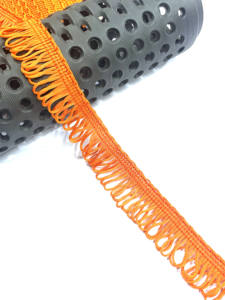 Drapeau national des Pays-Bas Couleur Polyester 1 "Brosse décorative Oreiller Tassel Fringe Trimming - Product Image 5