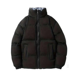 Nouveau design de vestes doudoune sur pied pour hommes vêtements d'hiver veste en duvet à col montant pour hommes - Product Image 4
