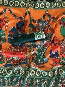 Saree bleu marine avec fleur rose pour tenue de fête pour femme indienne Saree bleu floral prêt à porter Saree bleu avec fleur blanche - Product Image 3