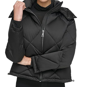 Chaqueta Acolchada de Nailon Tejido Personalizada de Alta Calidad a Precio de Mayoreo para Mujer, Talla Grande, Ropa Casual de Calle Personalizada - Product Image 6