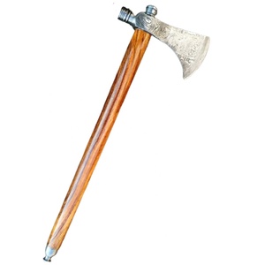 ด้ามไม้ดามัสกัสทำด้วยมือสำหรับการตัดไม้ตั้งแคมป์ - Product Image 1