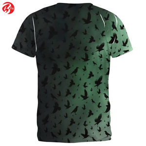 Camisetas multifuncionales de manga corta para hombre Camiseta con cuello redondo estampada de ajuste holgado de algodón 100% para hombre de último diseño - Product Image 6